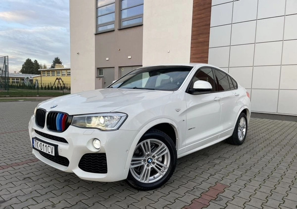 BMW X4 cena 104400 przebieg: 164545, rok produkcji 2015 z Kielce małe 562